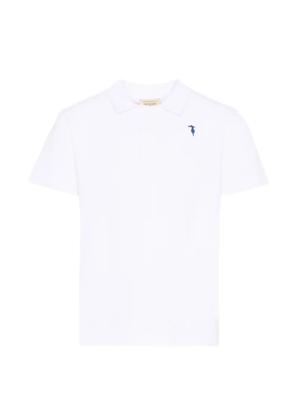 TRUSSARDI JUNIOR short-sleeve polo shirt - Bianco