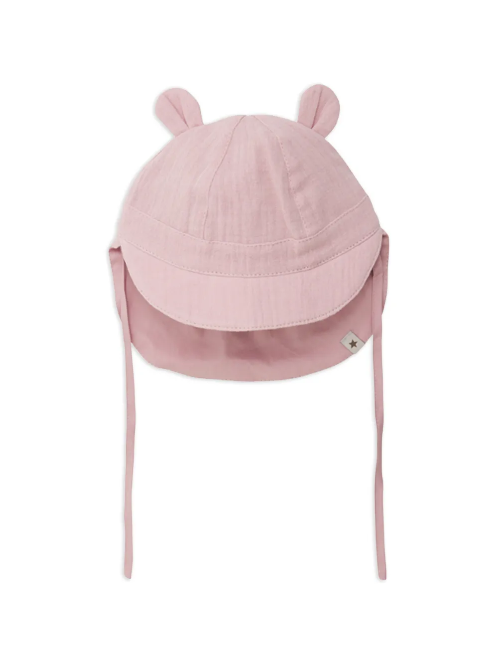 HUTTEliHUT ear-detail brim hat - Rosa