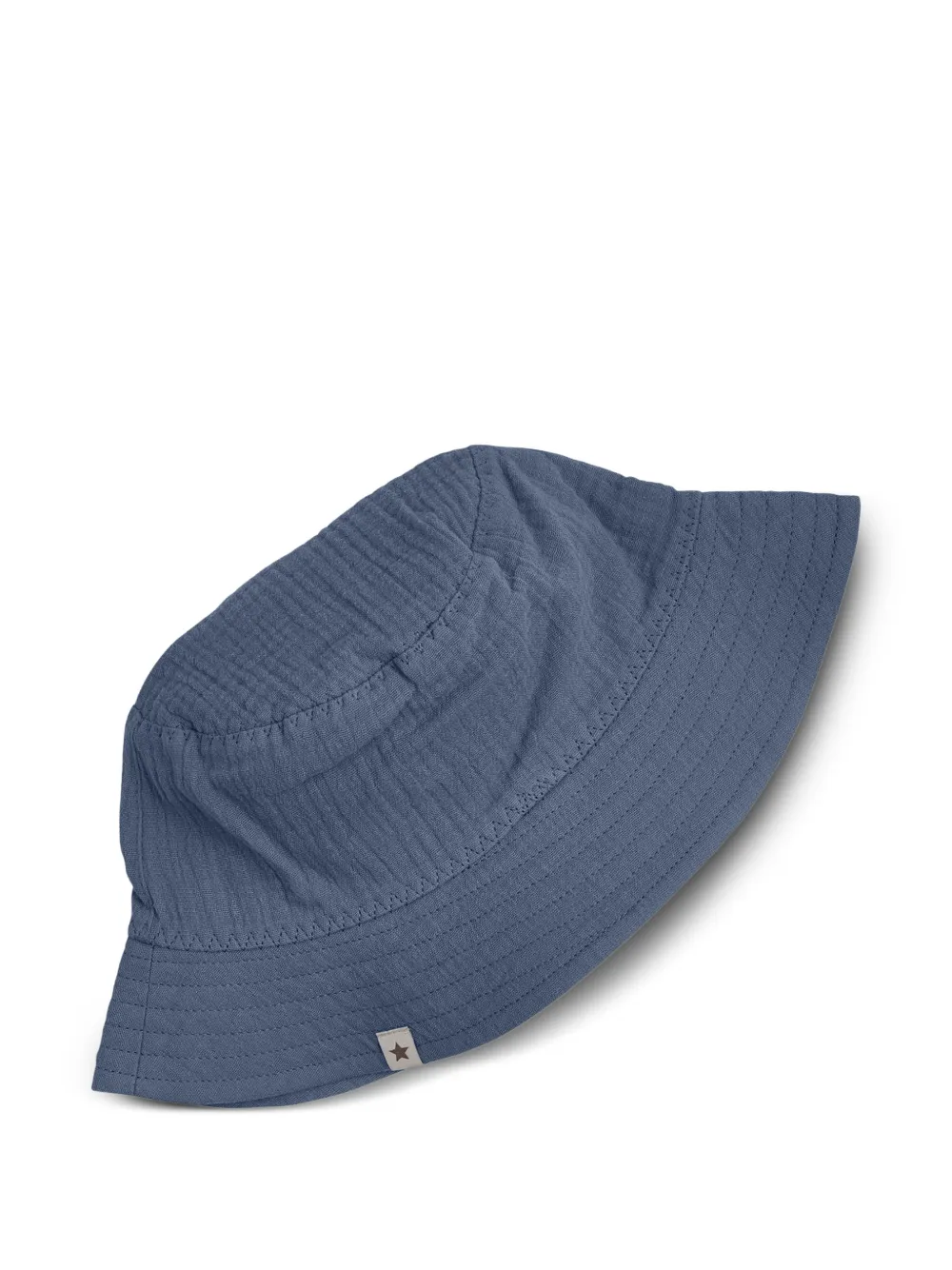 HUTTEliHUT star-patch bucket hat - Blau