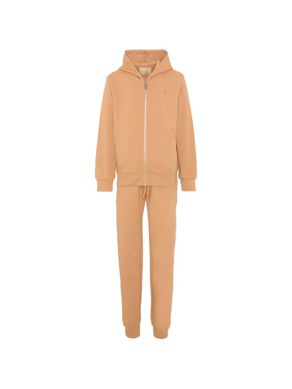 TRUSSARDI JUNIOR logo tracksuit set - Toni neutri