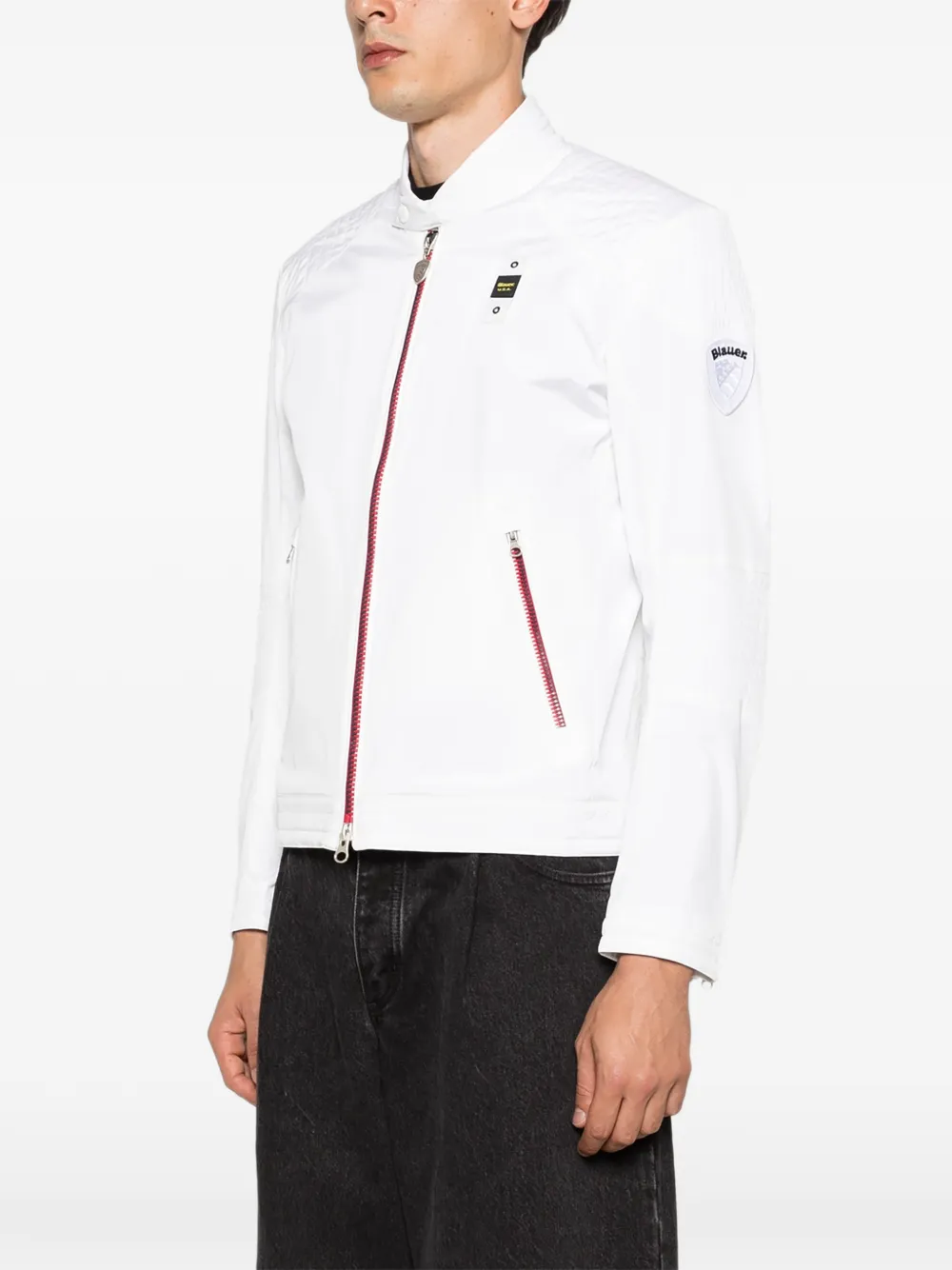  Blauer Thayer Zip Jacket - White 