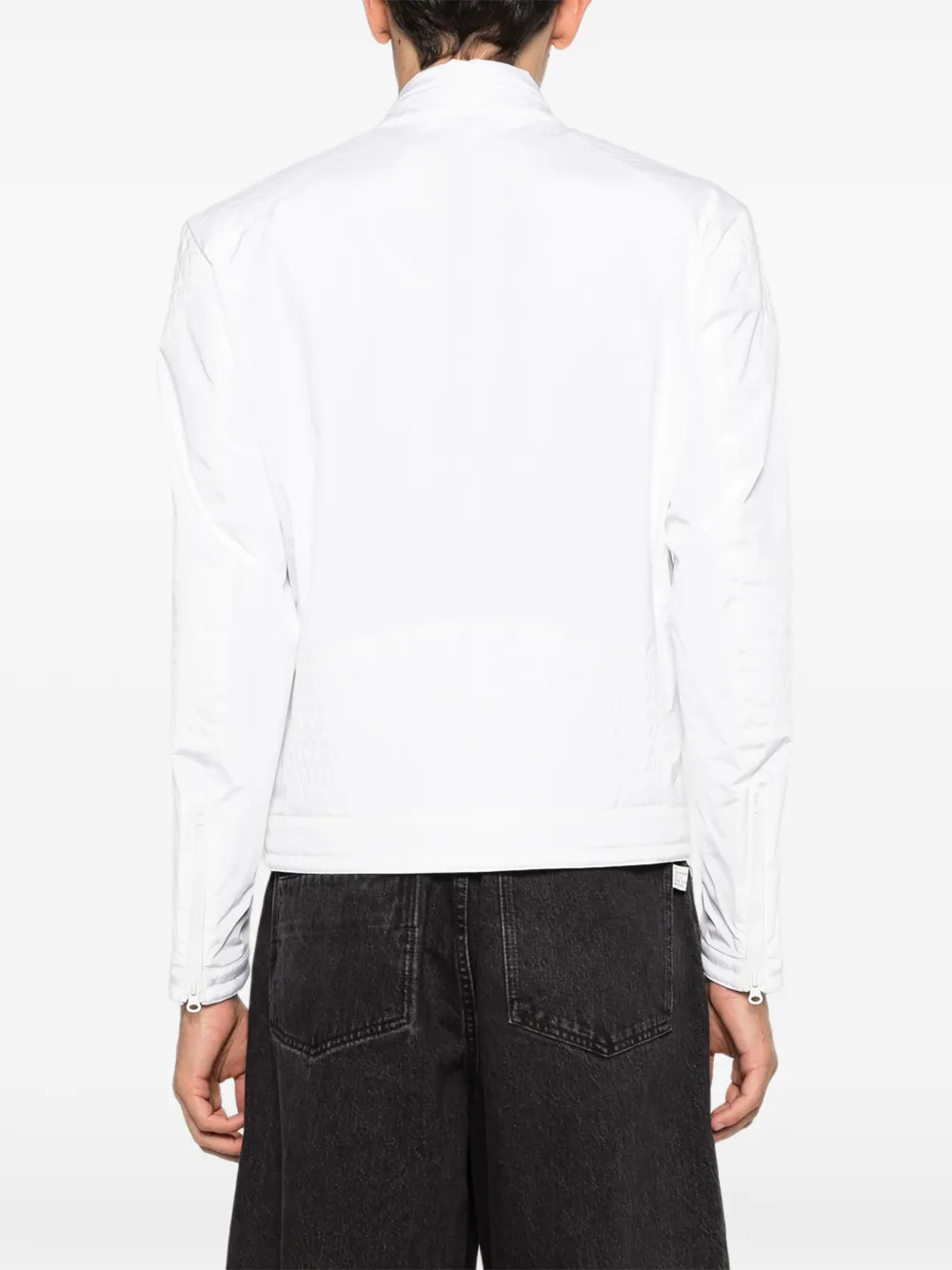 Blauer Thayer jack met rits Wit