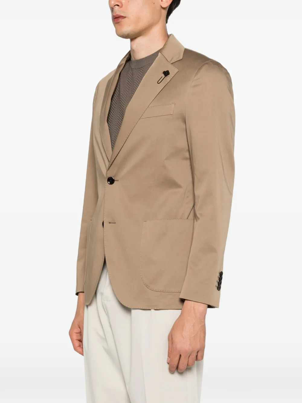 Lardini Button-up blazer Bruin
