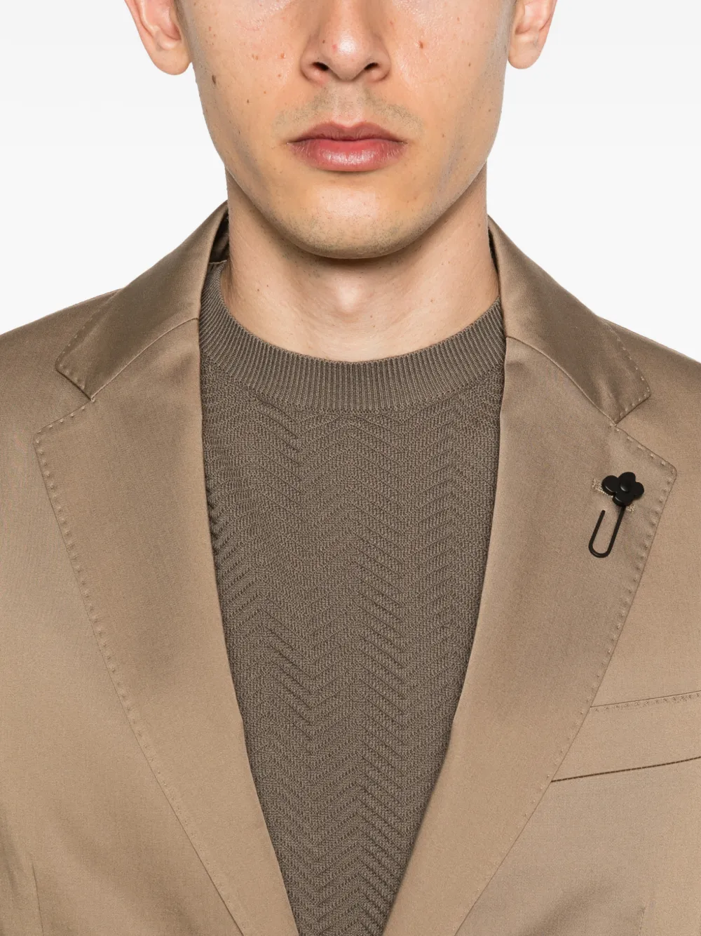 Lardini Button-up blazer Bruin