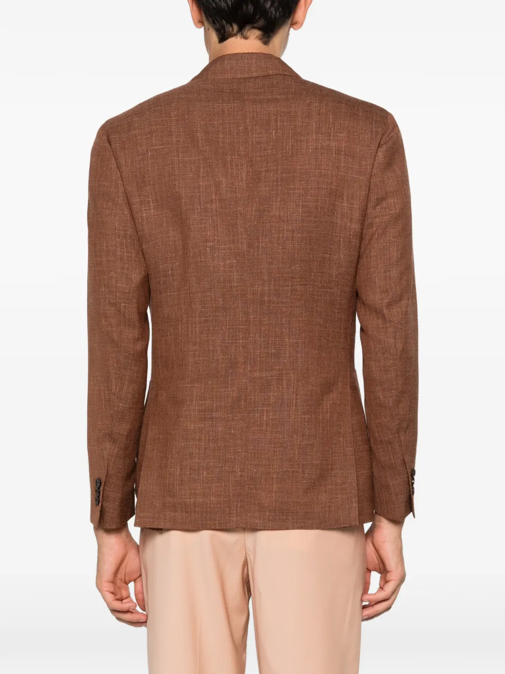 Lardini Blazer met dubbele rij knopen Bruin
