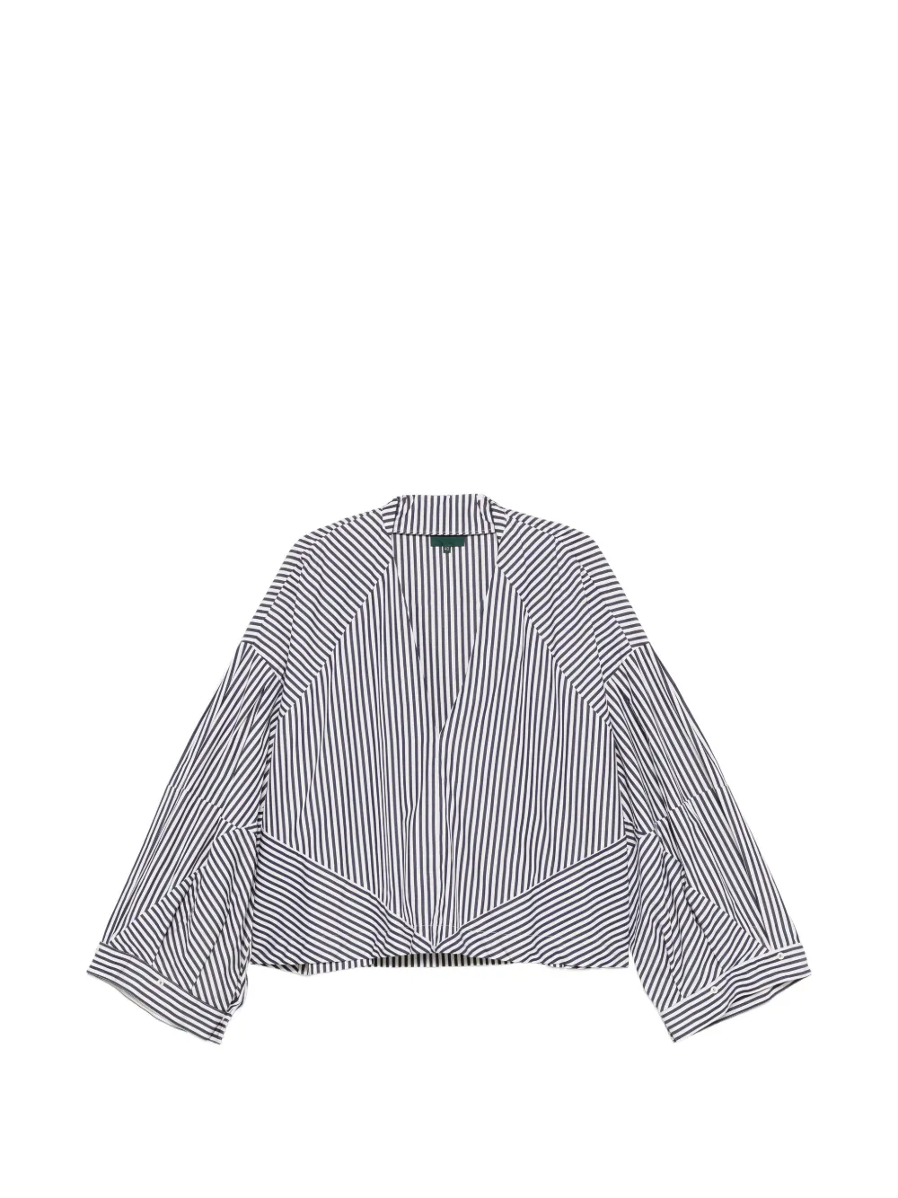 Jejia Clo Clo striped V-neck blouse - Blu