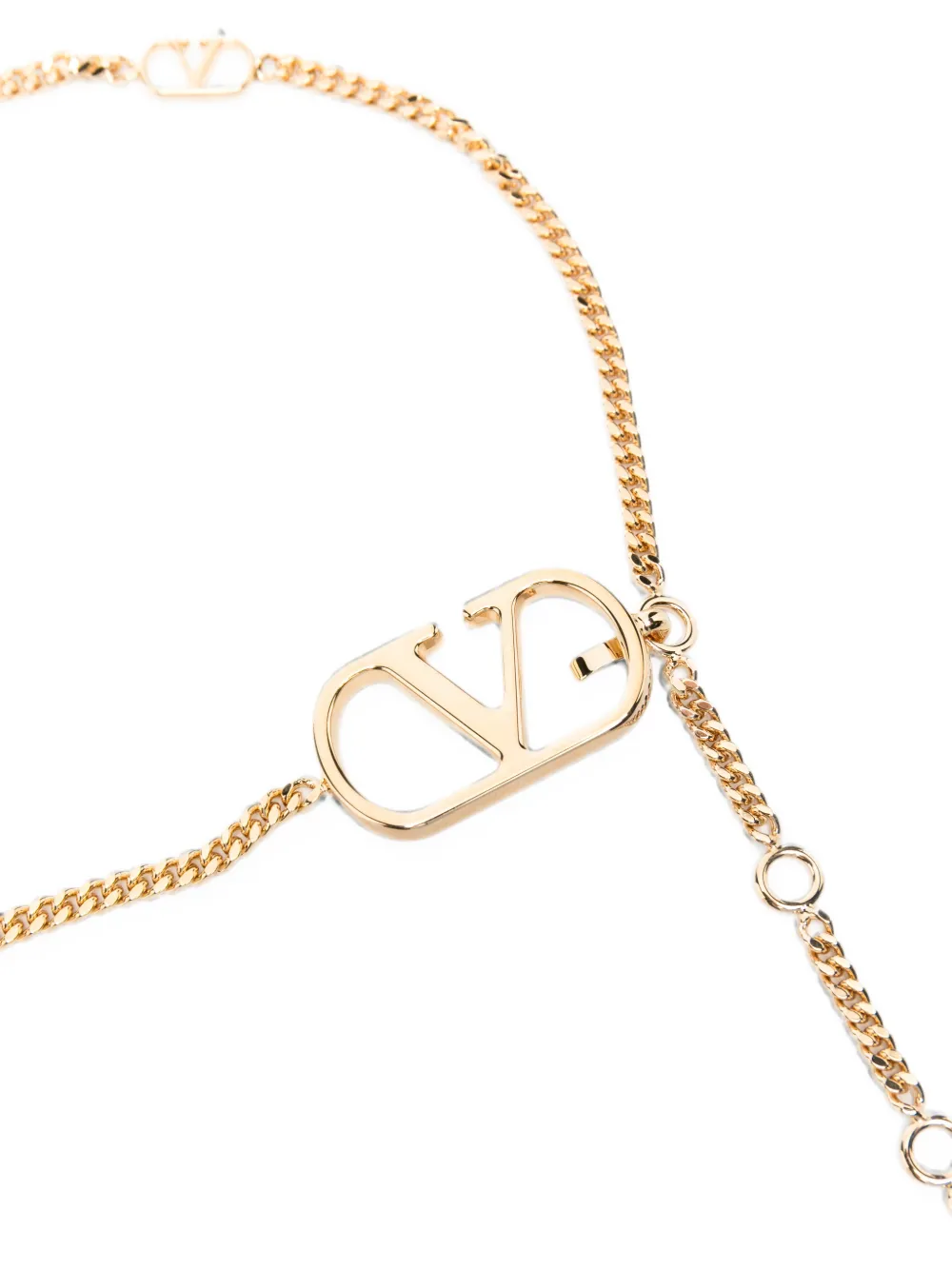 Valentino Garavani VLogo Signature chain belt Goud