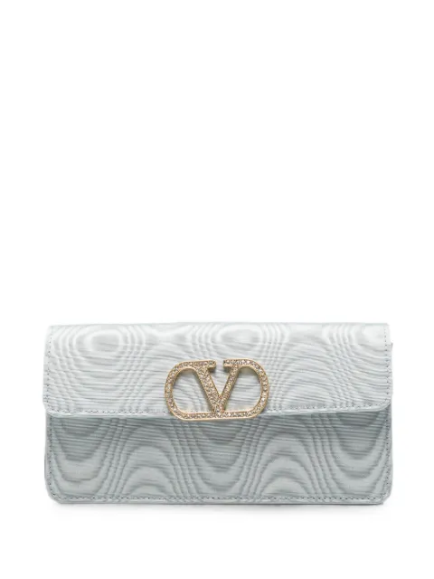 Valentino Garavani VLogo Signature moiré cross body bag