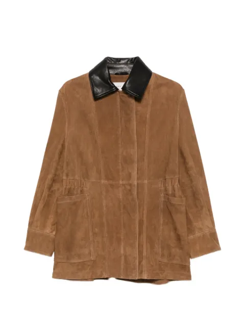 Nour Hammour Grange suede jacket