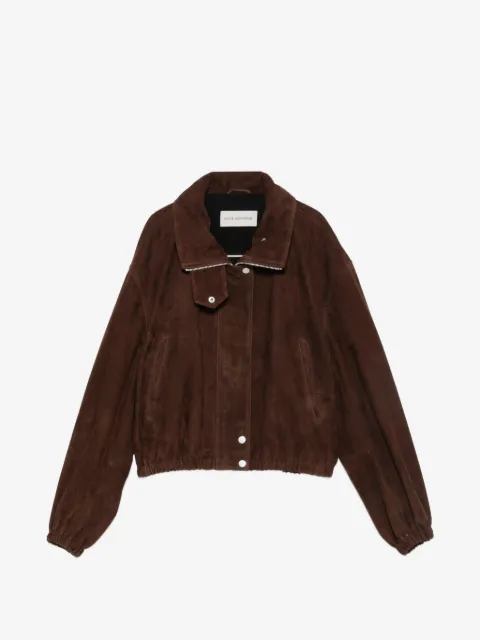 Nour Hammour veste Pia en daim