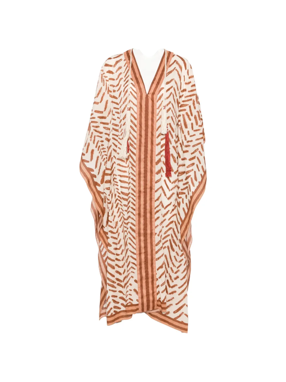 plentiful qualities embellished wool-silk maxi dress Johanna Ortiz Plentiful Qualities' Embellished Printed Wool And Silk-Blend Cloqu Maxi Dress - Burgundy