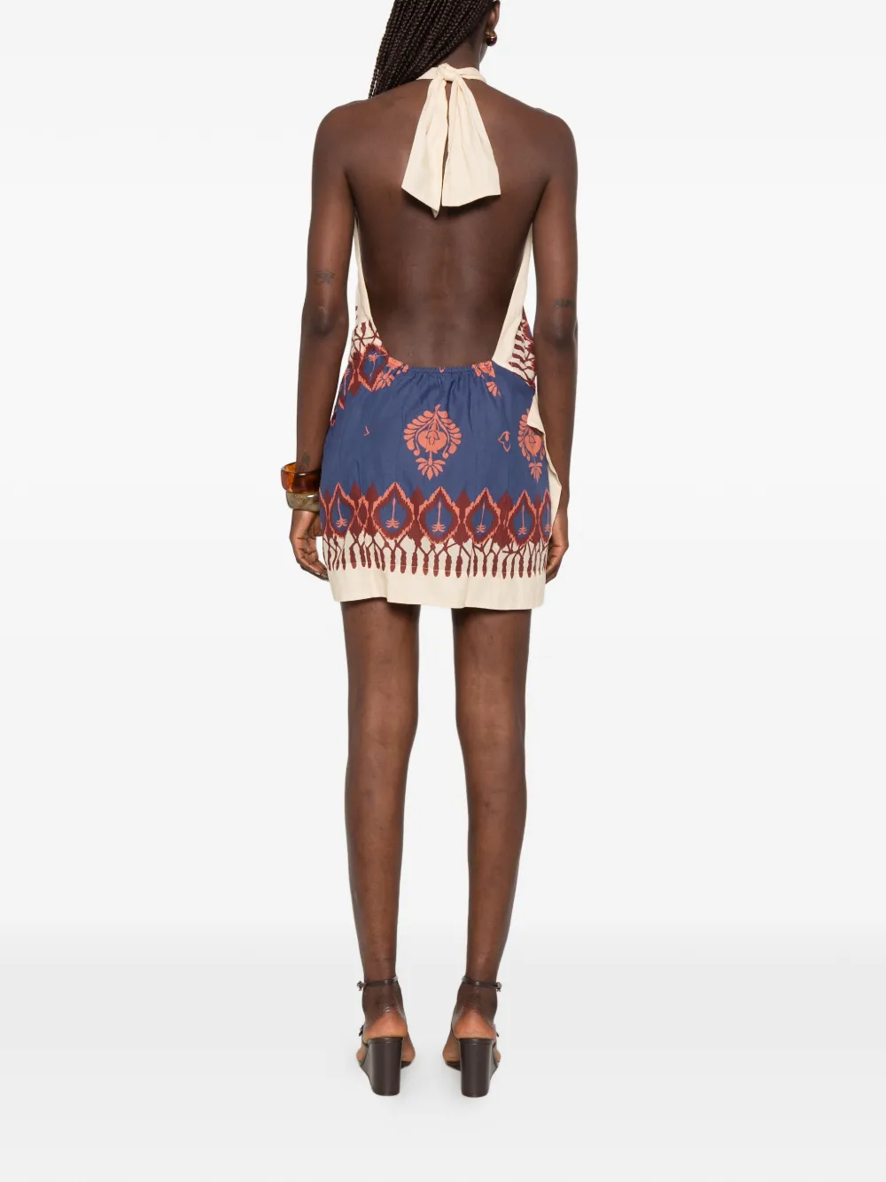 Johanna Ortiz Salt Dreamer jurk Beige