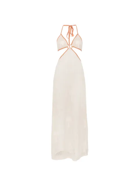 Johanna Ortiz Ebb and Flow palm-tree maxi dress