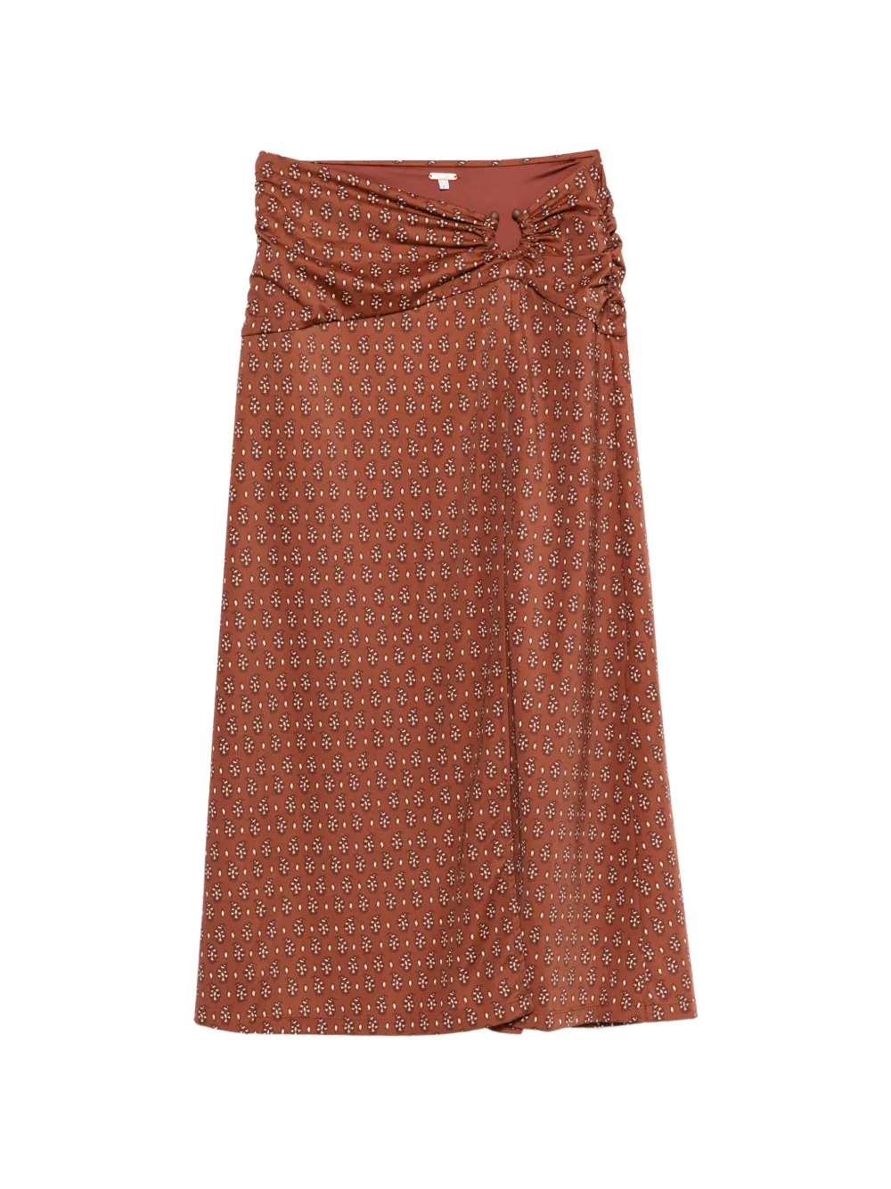 Johanna Ortiz Under the Sun Rock mit Paisley-Print - Braun