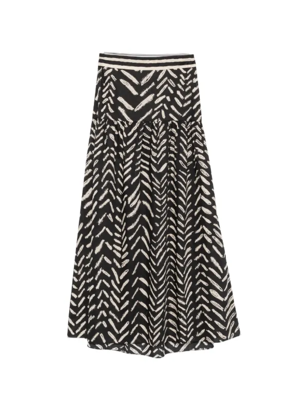 Johanna Ortiz Rituales Skirt in Black