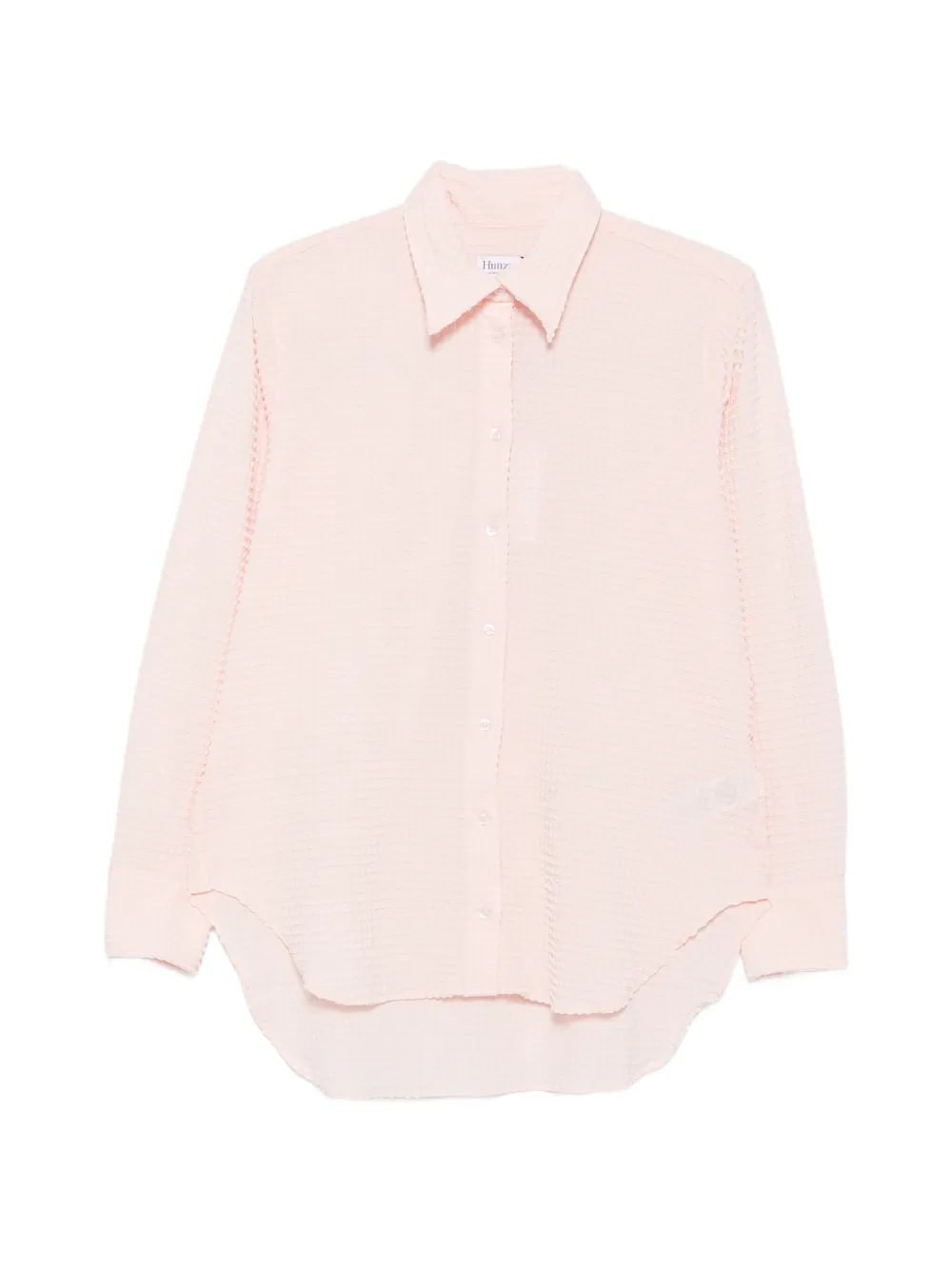 Hunza G long-sleeves shirt - Rosa