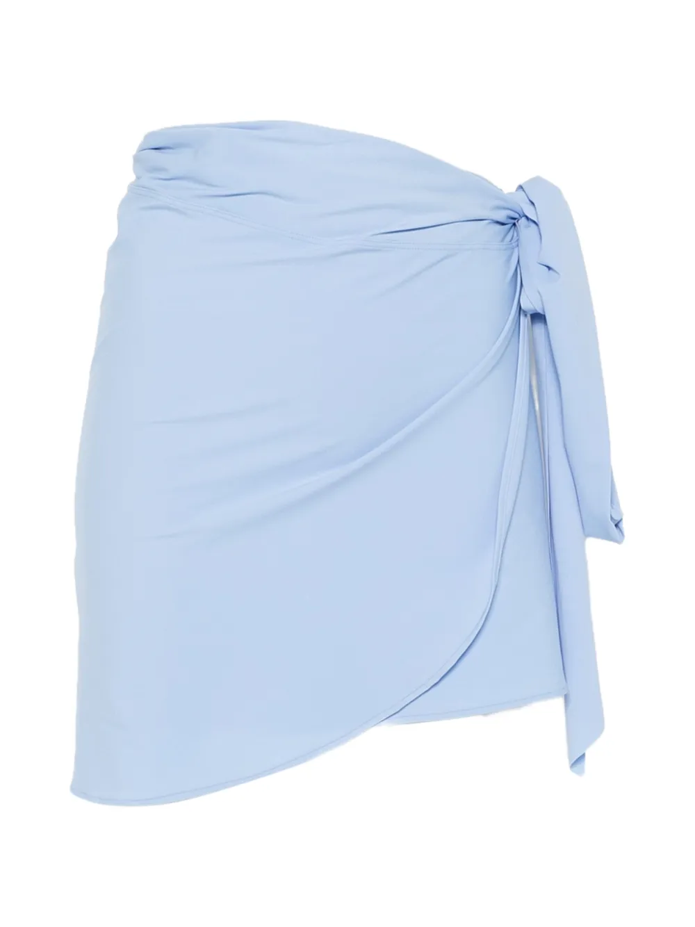 Hunza G knot-detail beach skirt - Blu