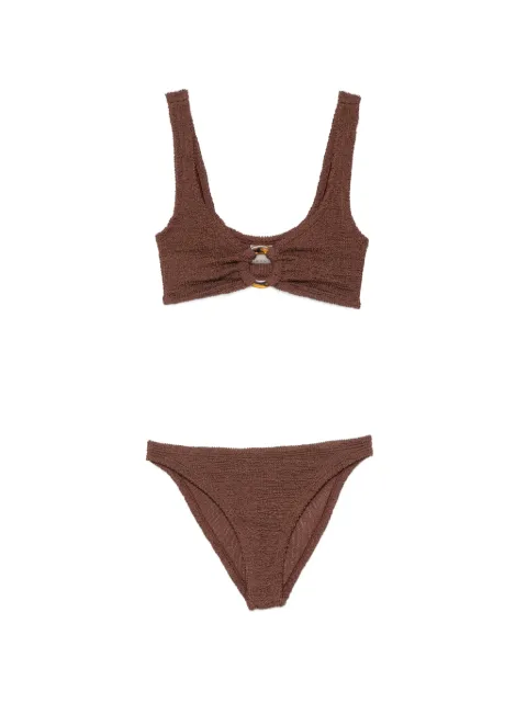 Hunza G bikini Julia con detalle de anillo