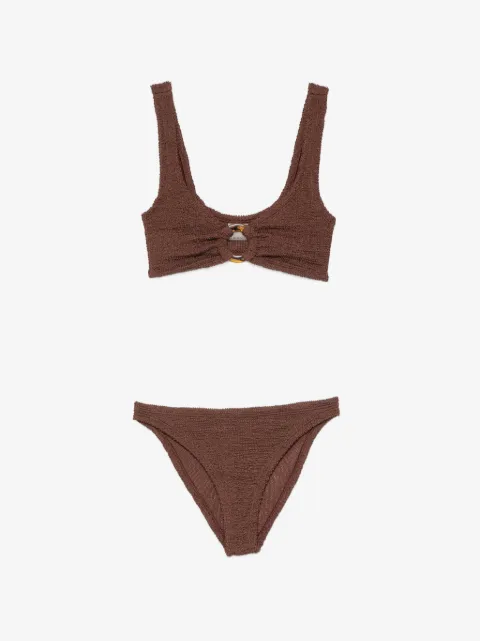 Hunza G bikini Julia con detalle de aro