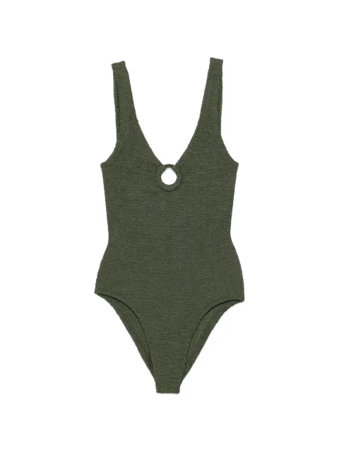Hunza G Celine circle-detail swimsuit