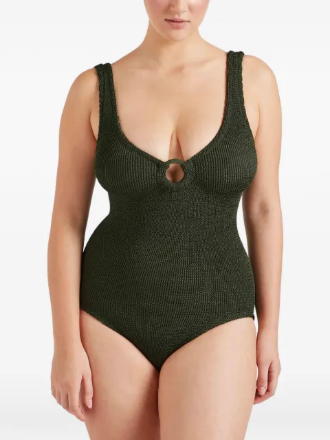Hunza G Celine circle-detail swimsuit
