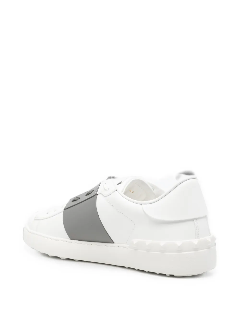 Valentino Garavani Open Rockstud-embellished sneakers Wit