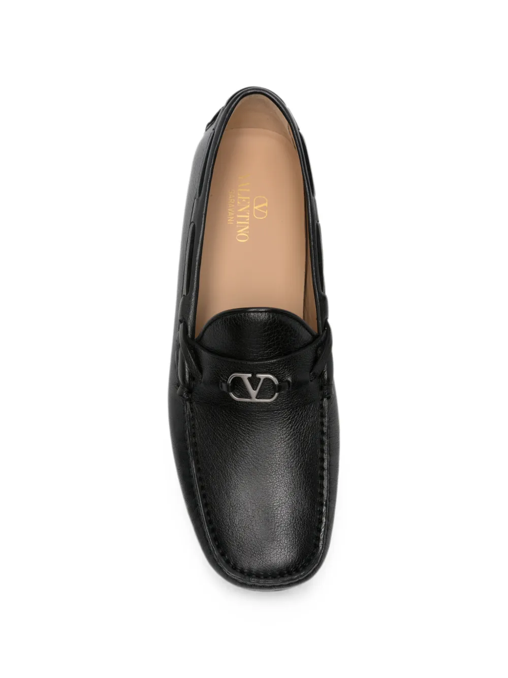 Valentino Garavani VLogo loafers Zwart