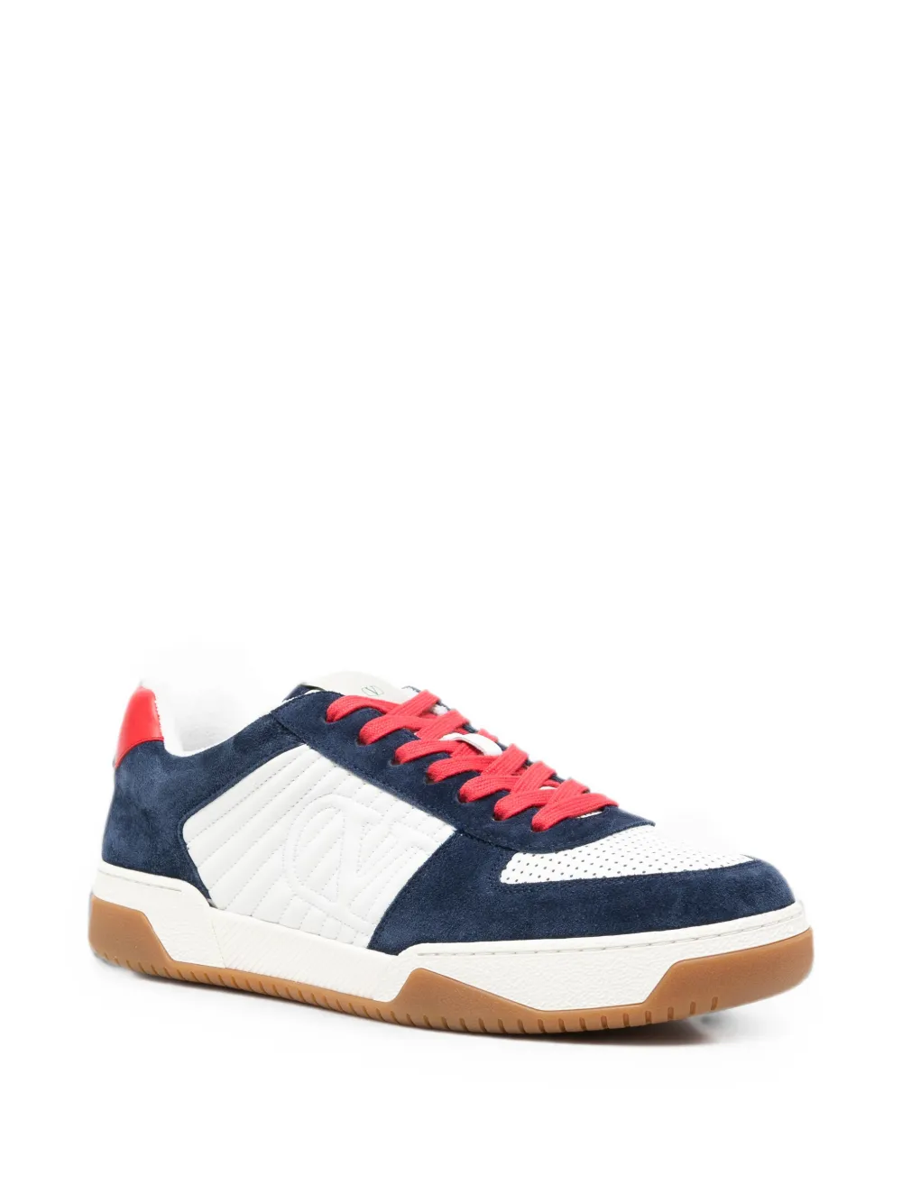 Valentino Garavani Sparry panelled sneakers Blauw