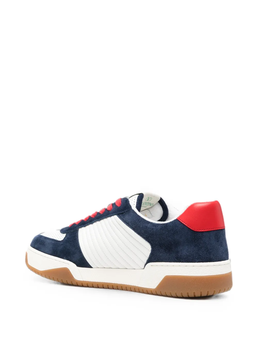 Valentino Garavani Sparry panelled sneakers Blauw