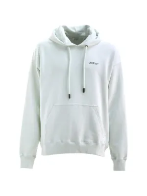 Off-White ロゴ パーカー | ホワイト | FARFETCH JP