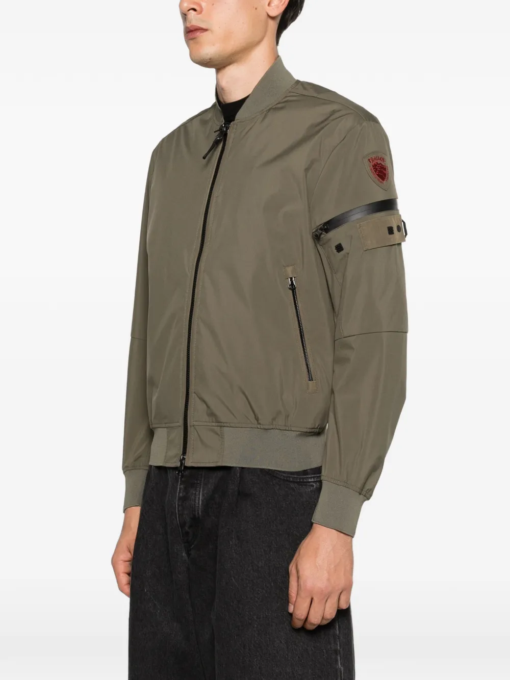 Blauer Dodge jack met capuchon Groen