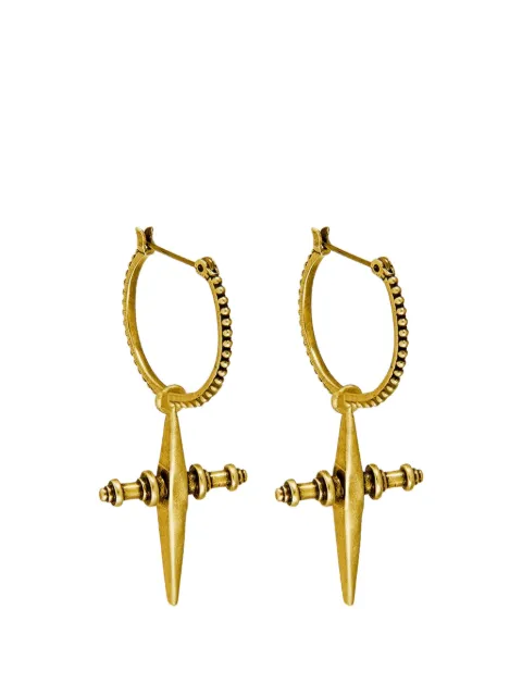 Luv Aj cross-hoops earrings