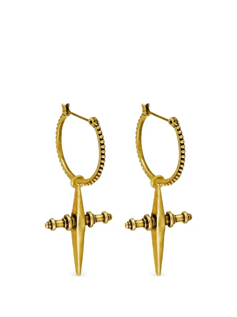 Luv Aj cross-hoops earrings