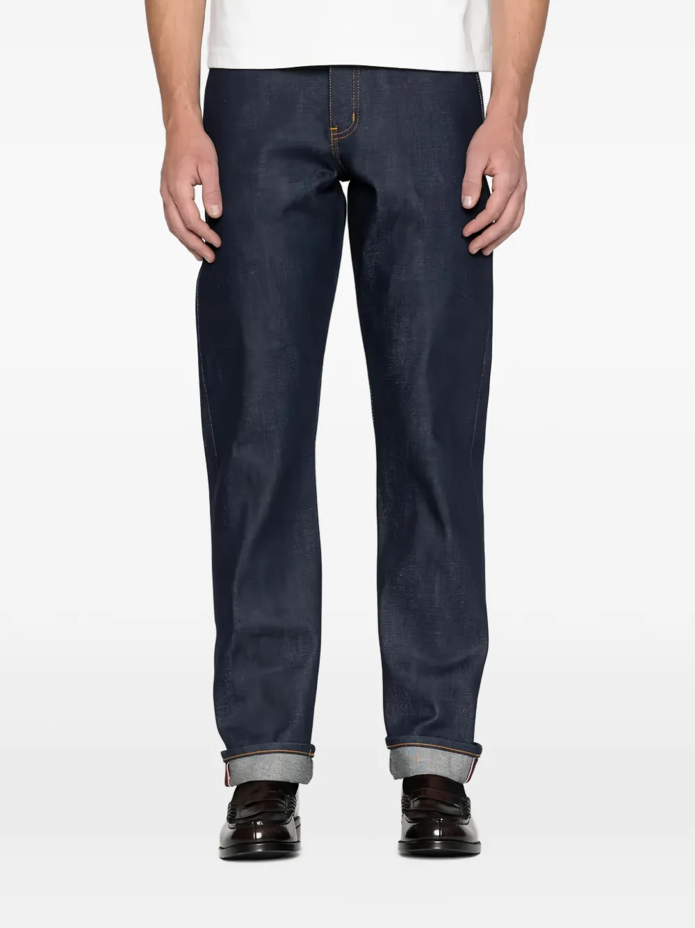 Naked and Famous True Guy Elephant 14 jeans - Blu