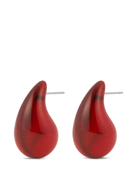 Luv Aj Lucite Gia drop earrings