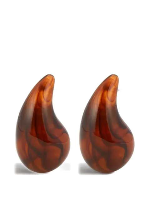 Luv Aj Lucite Gia drop earrings