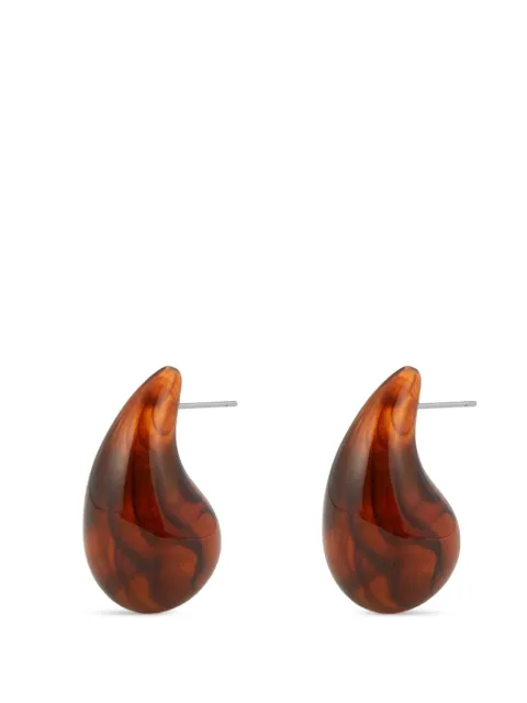 Luv Aj Lucite Gia drop earrings