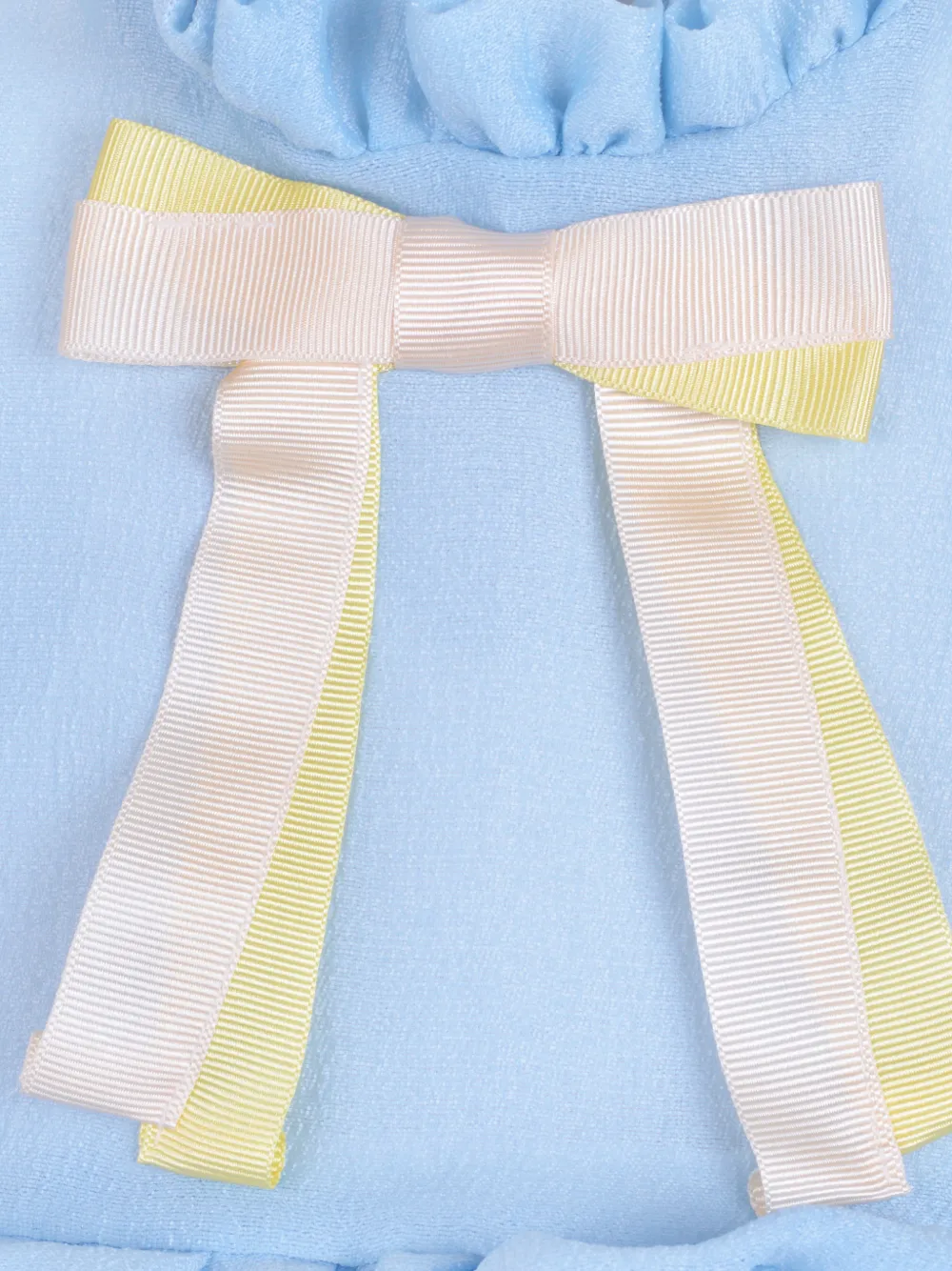 Hucklebones London Jurk met ruches Blauw