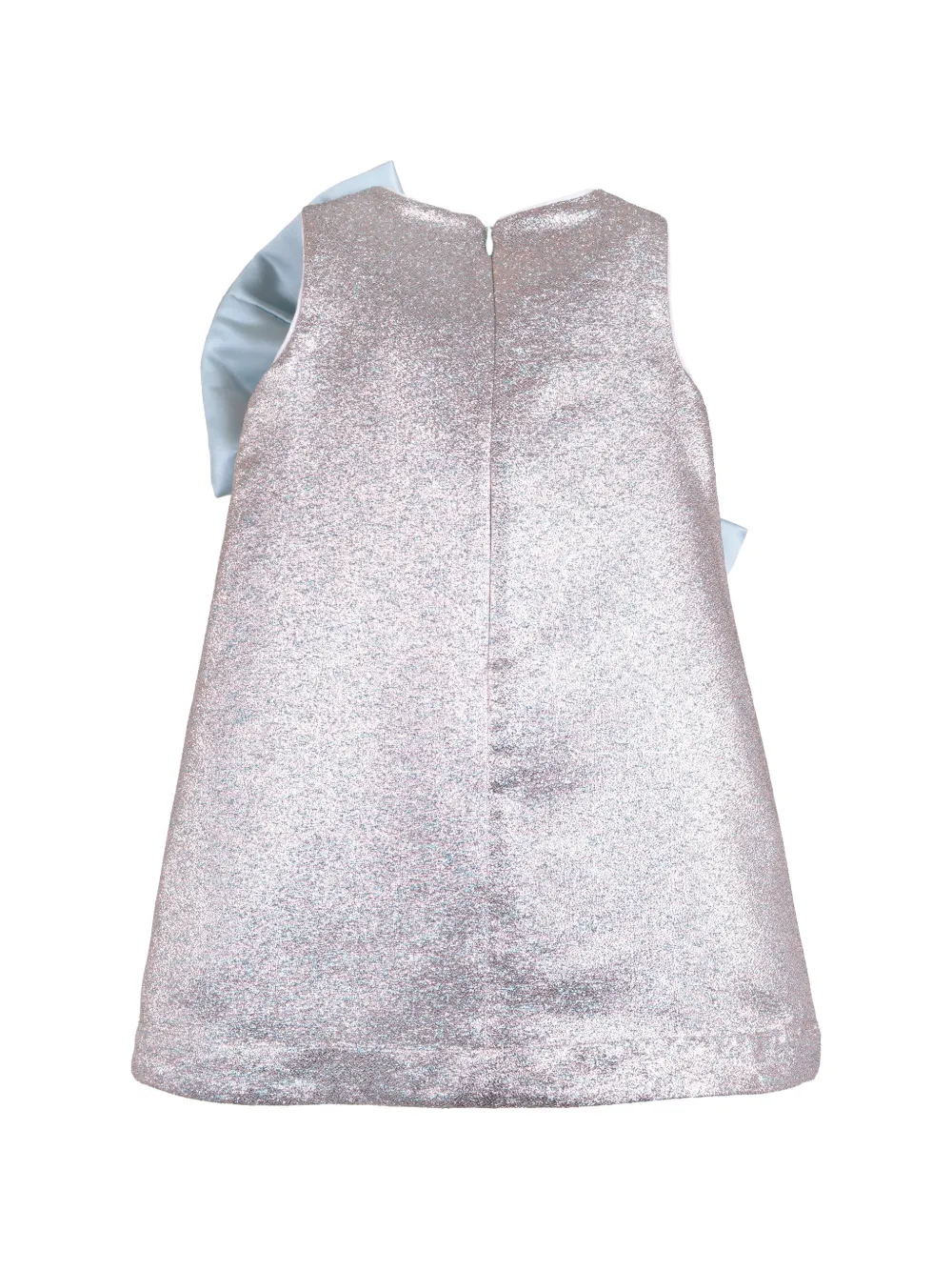  Hucklebones London Giant-bow Shift Dress - Silver 