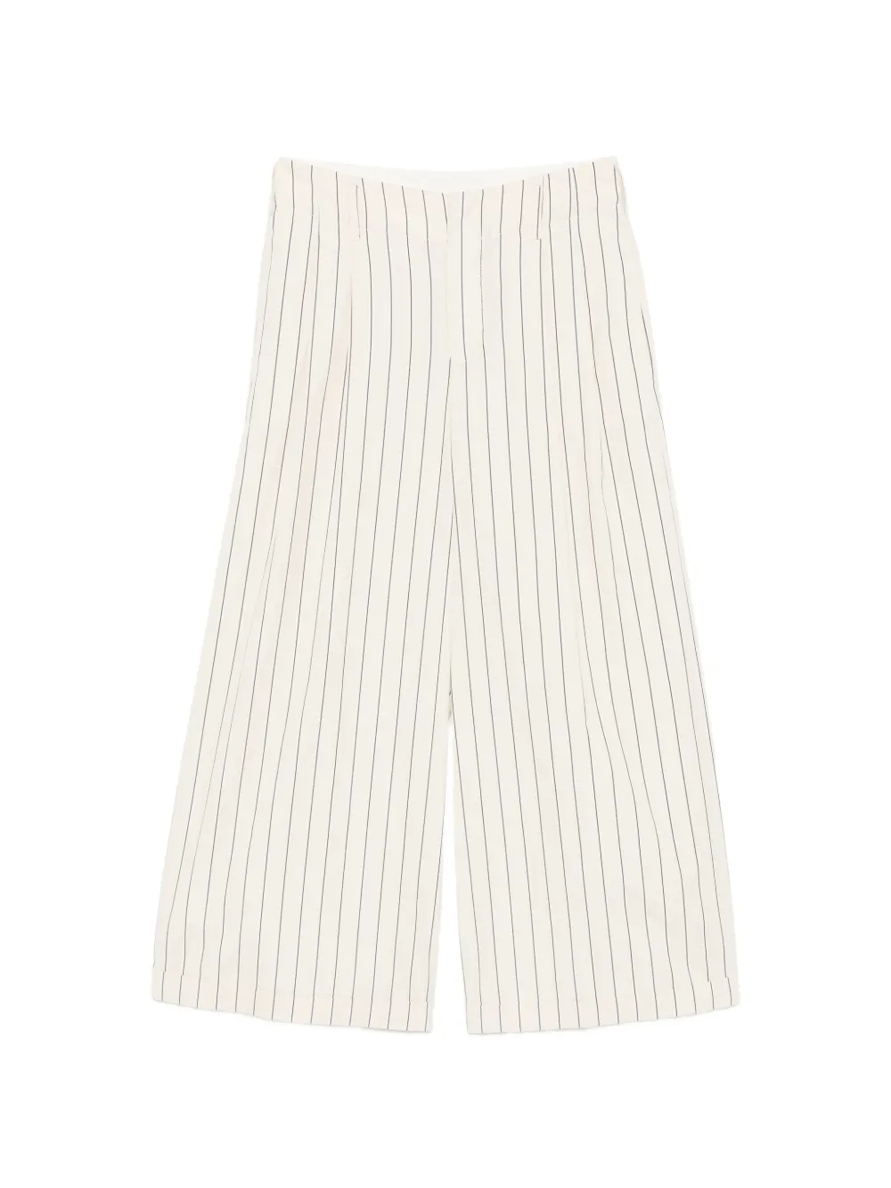 Jejia Charlize striped wide-leg trousers - Toni neutri