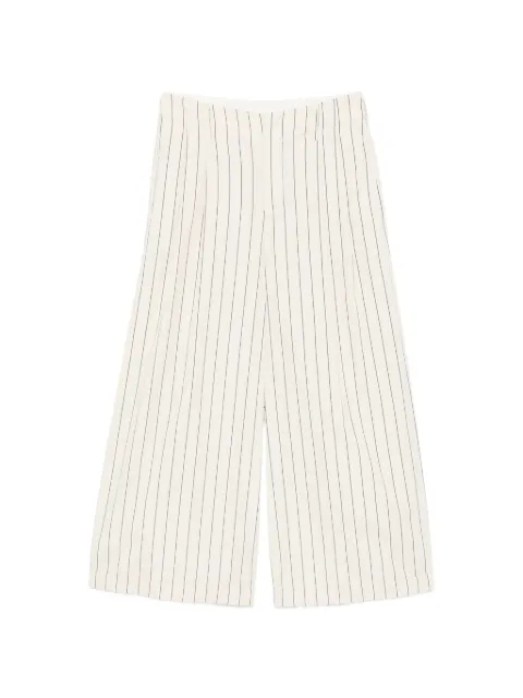 Jejia Charlize striped wide-leg trousers