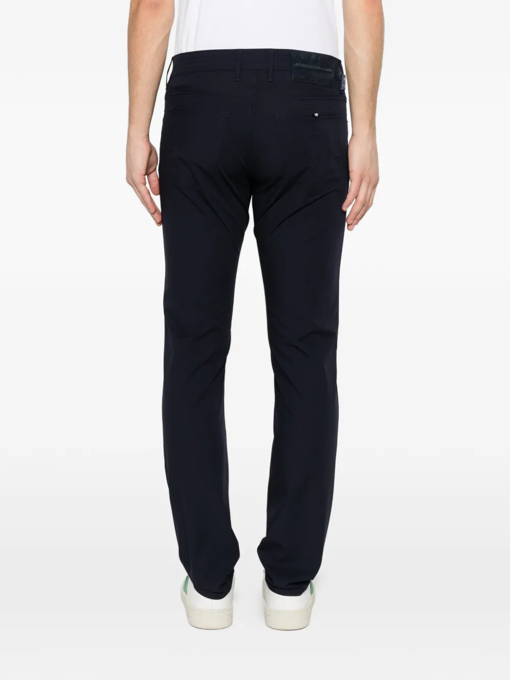 Jacob Cohën Broek met logopatch Blauw