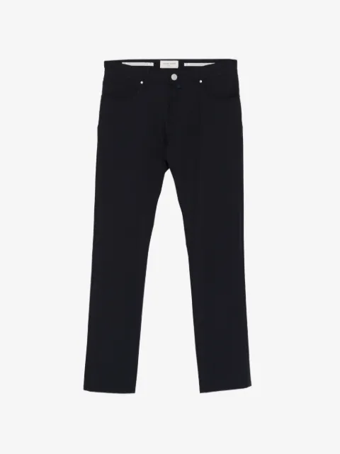 Jacob Cohën logo-patch trousers