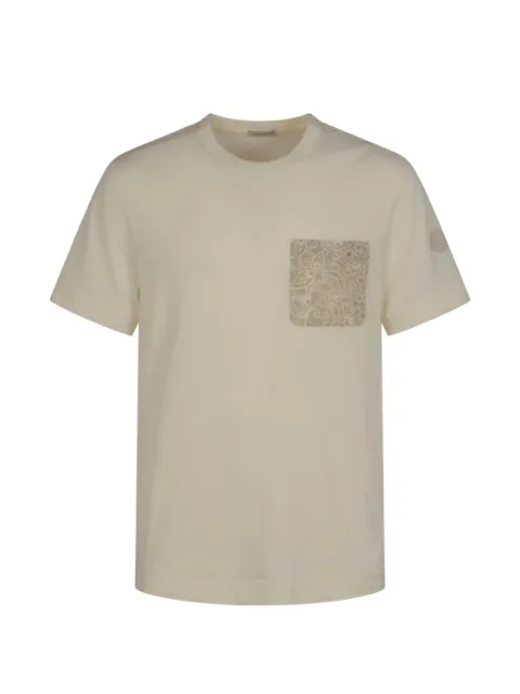 Moncler paisley-pocket cotton T-shirt