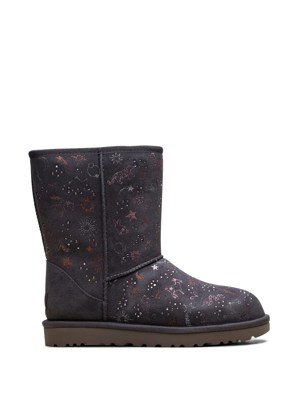 UGG Zodiac print boots - Grigio
