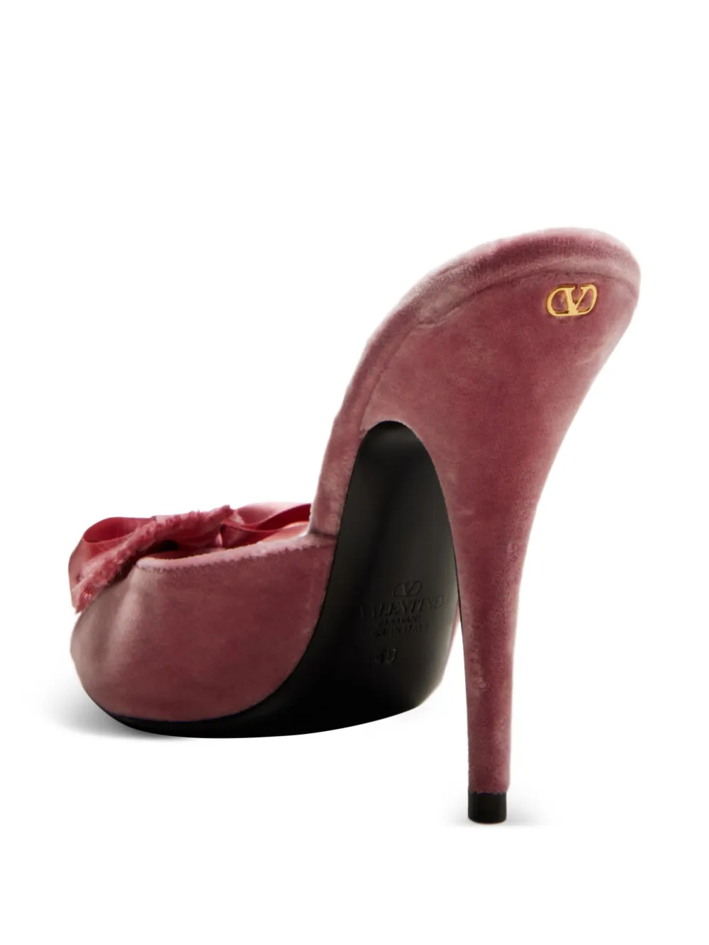 Valentino Garavani Marie A bow-detail sandals Roze