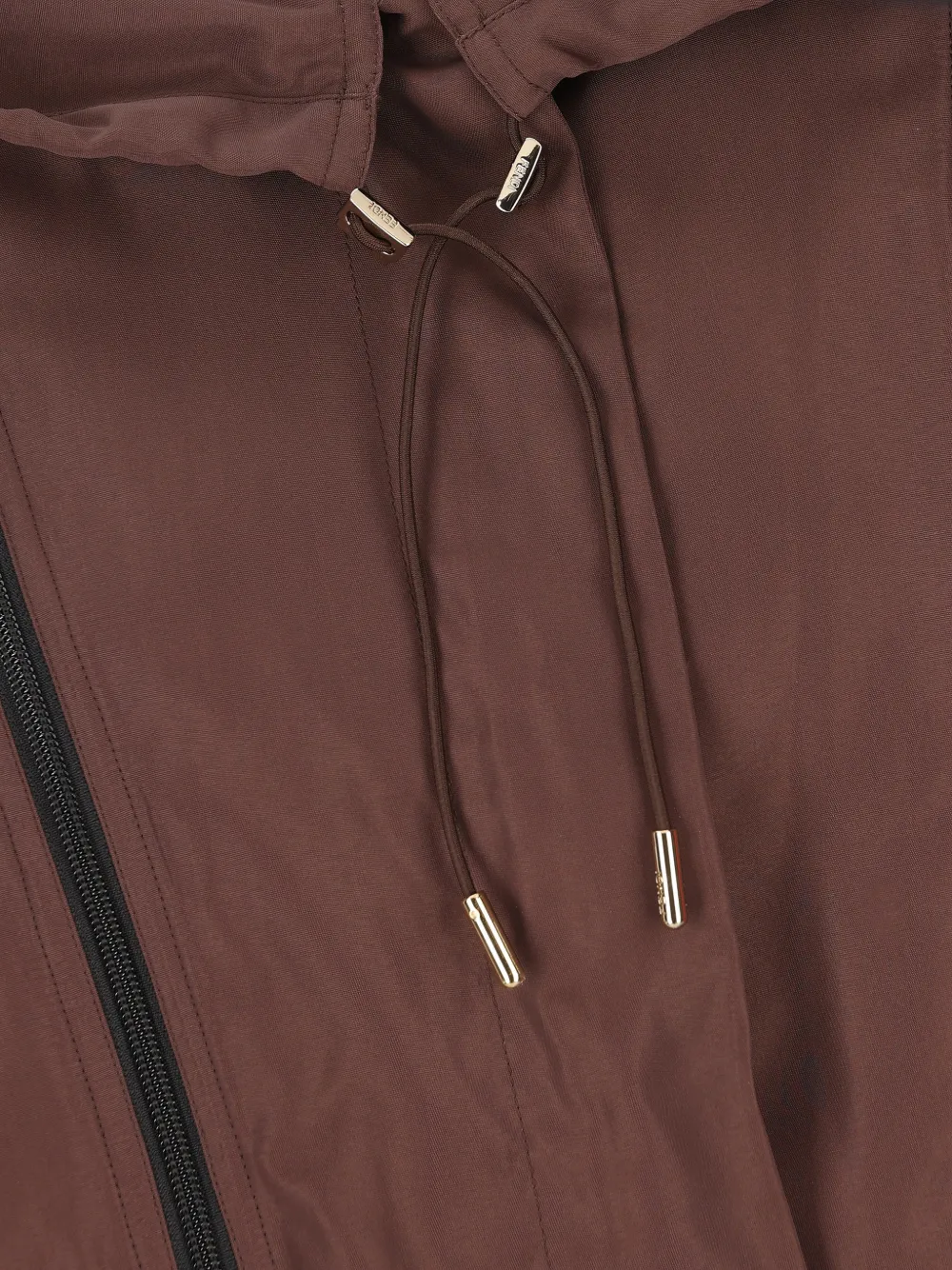 FENDI Bomberjack met capuchon Bruin