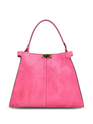 Prada テクスチャード ハンドバッグ | ピンク | FARFETCH JP