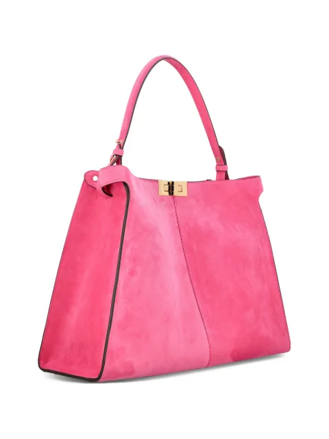 FENDI large Way lock-detail tote bag