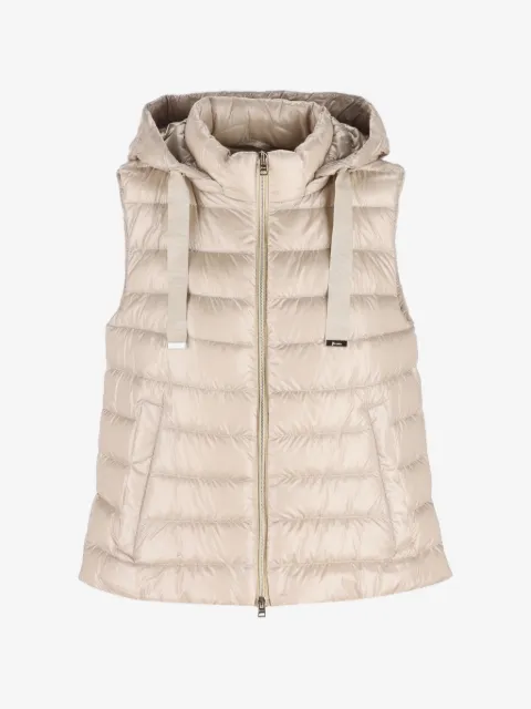 Herno hooded quilted gilet